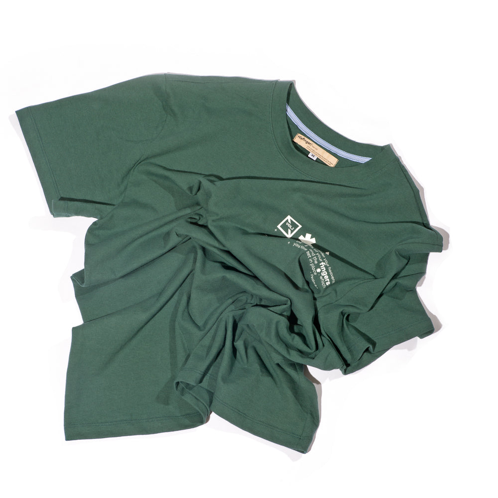 EPHRAIM RELAXED FIT T-SHIRT / UNISEX / GREEN