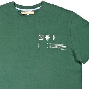 EPHRAIM RELAXED FIT T-SHIRT / UNISEX / GREEN