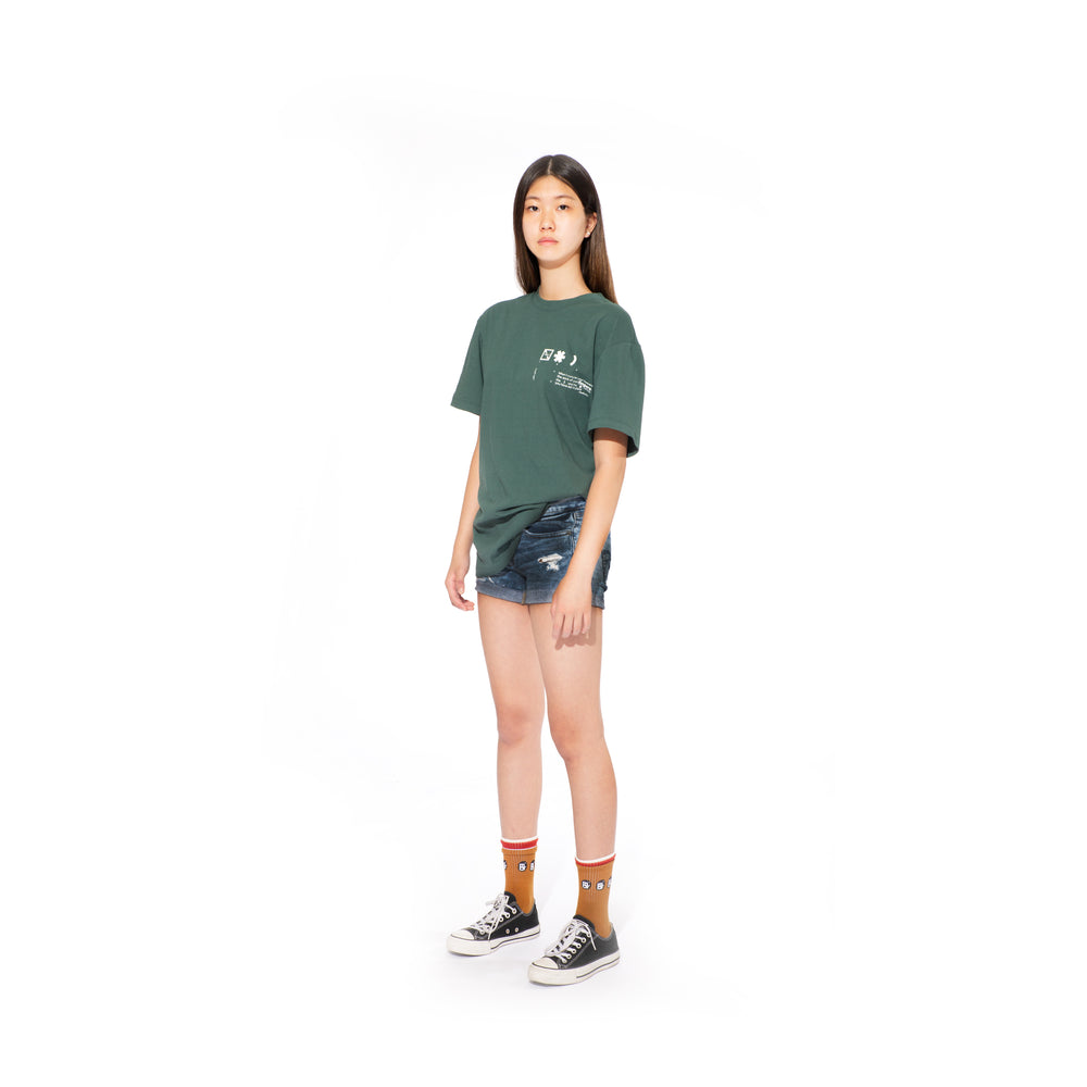 EPHRAIM RELAXED FIT T-SHIRT / UNISEX / GREEN