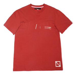 ZION SLIM FIT T-SHIRT / UNISEX / VINTAGE RED